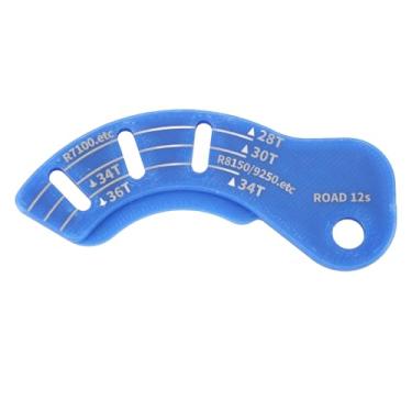 Imagem de RiToEasysports Desviador, Guia de Medidor de Plástico, Ferramenta de Abertura de Corrente, Ajustador de Desviador Traseiro Elétrico de 12 Velocidades para Bicicleta de Estrada