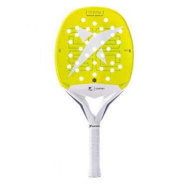 Imagem de Raquete de beach tennis DROP SHOT RENEGADE COMFORT BT YELLOW-Unissex