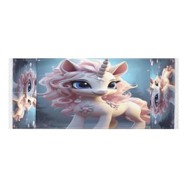 Imagem de Wassud Capas de lavadora e secadora de dragão rosa, protetor de lavadora com sacos de armazenamento, capa de geladeira à prova de poeira com bolsos para lavanderia doméstica, cozinha, 120 x 55 cm