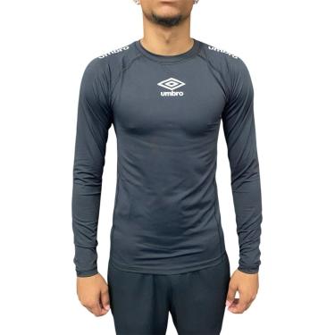 Imagem de Camisa Manga Longa Masculina Umbro Térmica Clubes 2022-Masculino