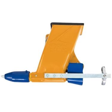 Imagem de Quikpoint 3000 Pistola apontadora de argamassa elétrica universal montada em furadeira/pistola de calafetagem com acessórios de fixação - ideal para apontar, cantaria, rejunte, reparo de rachaduras,