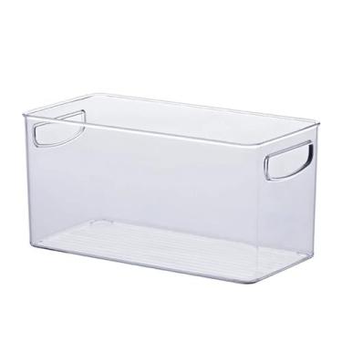 Imagem de Organizador Acrílico Transparente 30x15x15cm para Gavetas, Armários e Geladeiras 1072
