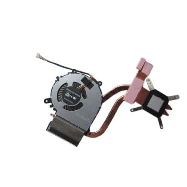 Imagem de Ventoinha e dissipador de calor para GPU de laptop para 6-31-NK502-200 4 pinos DC4V 0,5A Novo
