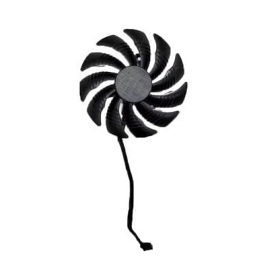 Imagem de Nova ventoinha de resfriamento para placa de vídeo para Gigabyte GTX1080 com distância entre furos de 5,8 cm e ventoinha única para placas Mini ITX 1070 (GTX1060, 1070 e 1080).