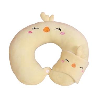 Imagem de Almofada De Viagem Para O PescoçO Almofada De Descanso(Amarelo Pintinho(UJZYZ-TU03))