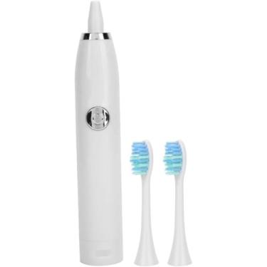 Imagem de Escova de Dentes Elétrica Recarregável com Refil, ABS, Alimentação por Bateria AA, 2 Unidades