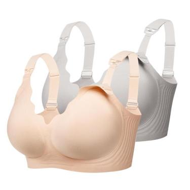 Imagem de Soutien Momfree Maternidade Amamentação Sem Costura Suporte Macio