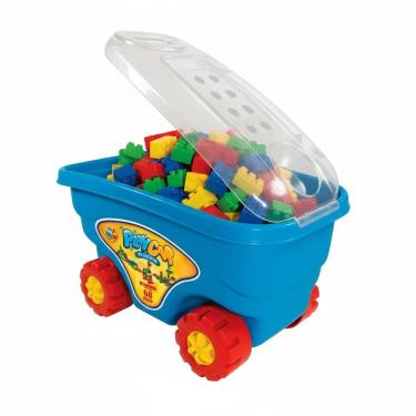 Imagem de Blocos de Montar Carrinho Play Car - 48 Peças - GGB Brinquedos 
