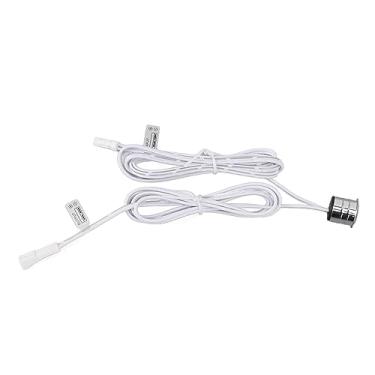 Imagem de Aramox Interruptor de Toque LED Azul Dimmer de Controle de Luz para Luzes de Tira Armário Com Caixa de Liga de Alumínio 12V 24V DC5