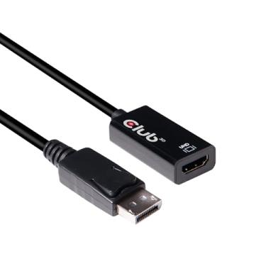 Imagem de Adaptador de disco 3D CAC-1080 DisplayPort 1.4 para HDMI 2.0B HDR suporta 4096X2160@60Hz de alto alcance dinâmico