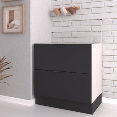 Imagem de Balcão 2 Gavetões, Gaveta Auxiliar, Tampo, Rodapé e Puxador 150cm Ipan