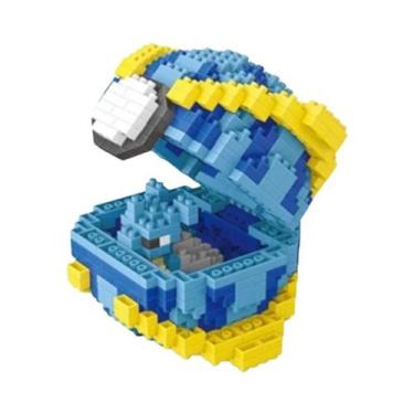 Imagem de Novo 20 estilos poke bola blocos pequenas partículas mini construção m