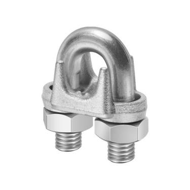 Imagem de Braçadeiras de cabo de aço JTGPZFW 30Pcs M8 8mm de aço galvanizado