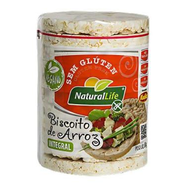 Imagem de Biscoito de Arroz Integral Natural Life 80g