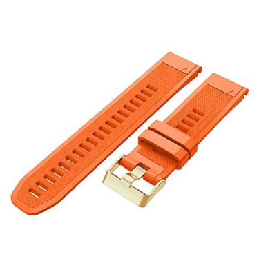 Imagem de IENYU Pulseira de relógio de liberação rápida de silicone para Garmin Descent Mk2S/Instinct 2S/6S Pro/5S Plus 20mm Watch Easyfit Pulseira Pulseira de pulso (Cor: G, Tamanho: Para Fenix 5S Plus)