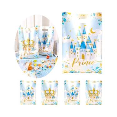 Imagem de Sacolas De Lembrancinhas De Festa Princesa E Príncipe 10 20 50pcs Coro