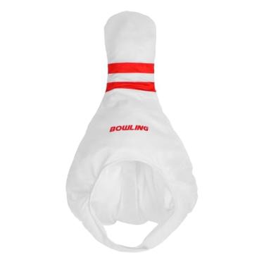 Imagem de MAGICLULU Bowling Pin Shaped Party Hat Fun Cosplay Headgear for Festivals Halloween and Costume Events Creative Novelty Headwear for Adults and Boys Girls