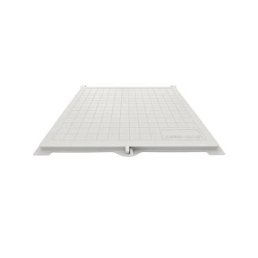 Imagem de Tampão Articulado S Rebaixo Passagem Inspeção Branco 70x70cm