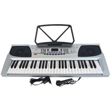 Imagem de Teclado Musical Meike 54 Teclas MK-2083 - Visor LED + Fonte Bivolt + S