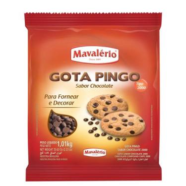 Imagem de Gota Pingo Sabor Chocolate 2000 1,01kg Mavalerio