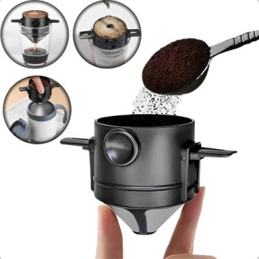 Imagem de Mini Coador De Café Mini Filtro Individual Inox