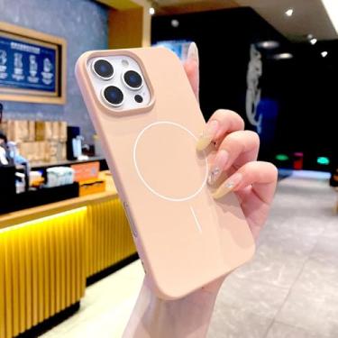 Imagem de HTVJFX Capa de silicone macia de luxo para iPhone 11 Pro com carregamento sem fio e capa completa (para iPhone 11 Pro/rosa)