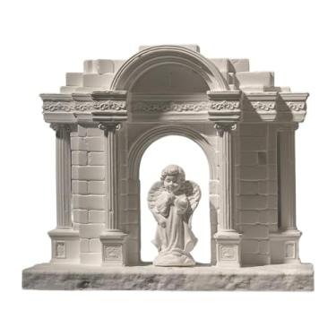 Imagem de WeiLaiKeQi Decoração para aquário, enfeites para tanque de peixes, miniaturas criativas de colunas romanas.