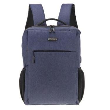 Imagem de Mochila Porta Notebook Nimbus Tonin Slim Ergonômica com plug USB-Unissex