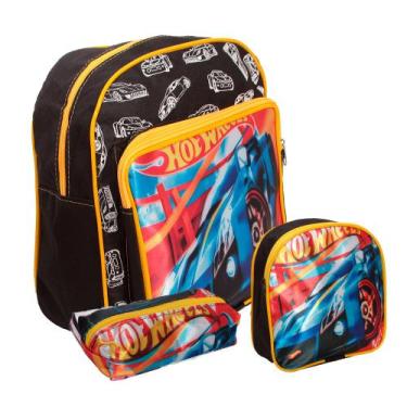 Imagem de Kit Mochila Escolar Menino Creche Passeio Volta As Aulas - Plike