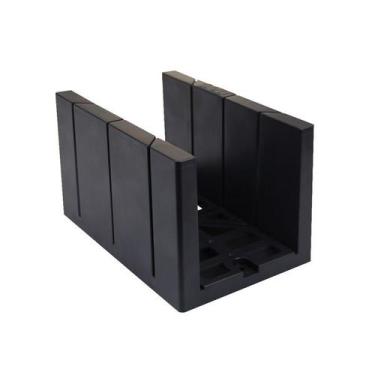 Imagem de Caixa De Corte Meia Esquadria Gabarito Moldura Gart Auxilia Cortar Rod