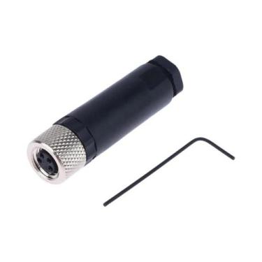 Imagem de Conector De Sensor M8 À Prova d'Água Macho E Fêmea Com Rosca, Soquete 