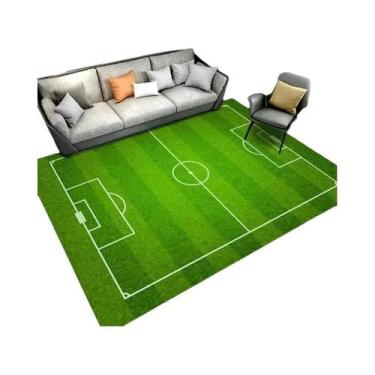 Imagem de Tapete De Brincar Antiderrapante Com Tema De Futebol Para Crianças, Ta