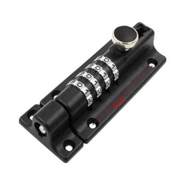 Imagem de Fechadura De Portão Deslizante Antifurto De 4 Dígitos Com Código Digit