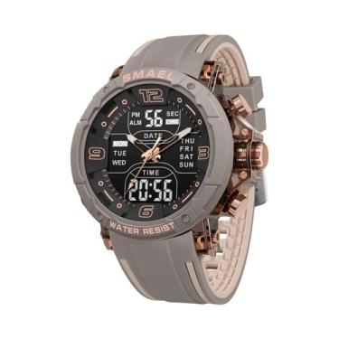 Imagem de Relógio Esportivo À Prova d'Água SMAEL 8140, Relógio De Quartzo Fashio