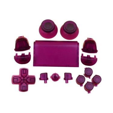 Imagem de Conjunto De 18 Capas De Joystick Para Controle PS4 pro JDS 040, Botões