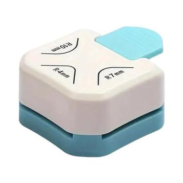 Imagem de Furador De Etiquetas 3 Em 1, Cortador De Cantos Arredondados, Furador 