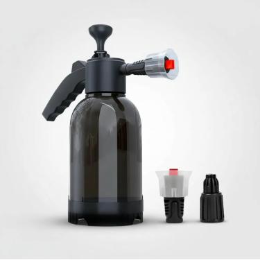 Imagem de Pulverizador Manual 2 L – Borrifador Snow Foam/Chantilly com Dois Bicos Profissional | Alta Pressão, Multiuso para Limpeza, Jardinagem, Automotiva, Casa e Flores