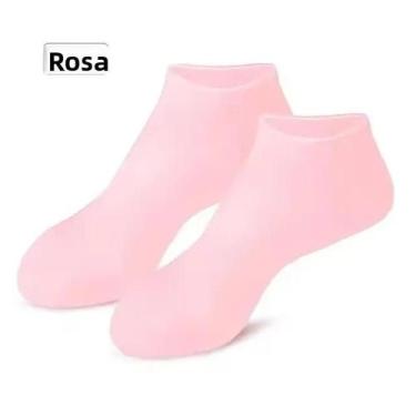 Imagem de Luvas E Meias De Silicone Para Spa, Gel Hidratante, Protetor Esfoliant