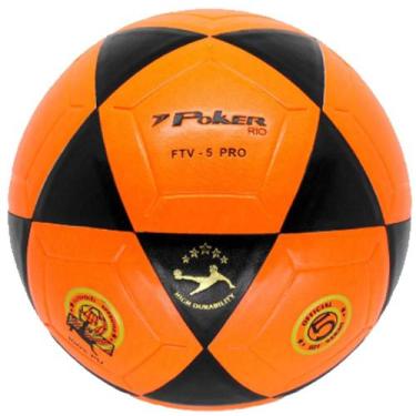 Imagem de Bola Futevôlei Poker Rio Ftv 5 Futvoley Original Colorida, 05776lacpt