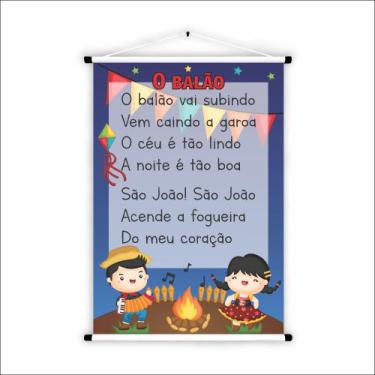 Imagem de Banner de Lona Educativo O Balão 70x55cm - UdiPrint