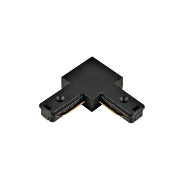 Imagem de Conector Emenda L 90° Modaza para Trilho Eletrificado, Preto
