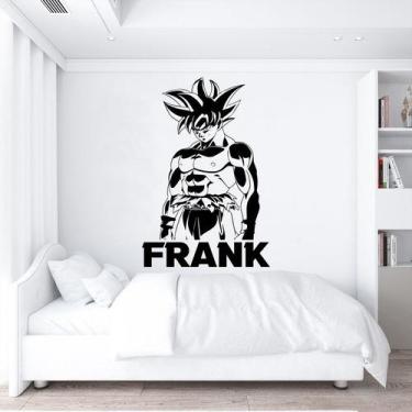 Imagem de Adesivo de parede  dragon ball - Ambiente dekorado, 60cm, preto