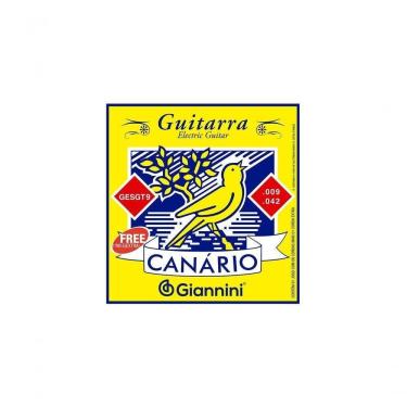 Imagem de Encordoamento Para Guitarra Canario Tensao Media .009 -