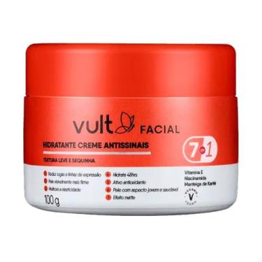 Imagem de Creme Hidratante Facial Vult Care Antissinais 100g