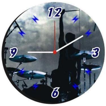 Imagem de Relógio De Parede Decorativo Estilo Música 43