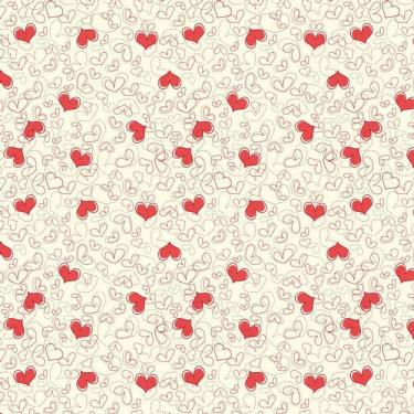 Imagem de Papel Parede Amarelo E Desenho Corações Adesivo Sala Quarto