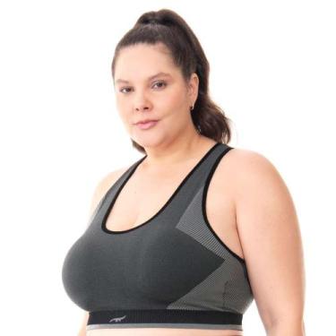 Imagem de Top Fitness Nadador em jacquard Geométrico Preto - Zee Rucci, G1