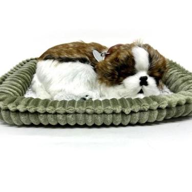 Imagem de Pelúcia Filhote Cachorro Respira Verdade Perfet Petzz - Perfect Petzz