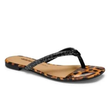 Imagem de Rasteirinha Dakota Chinela Feminina Rasteira Sandália Strass-Feminino