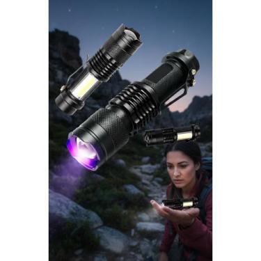 Imagem de Lanterna UV: Revela Dinheiro Falso, Marcas, Escorpião - Congratulation